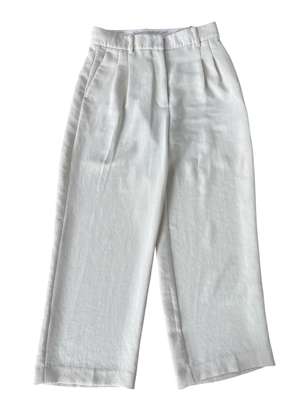 Wilfred Aritzia Wide Leg Cropped Trouser Pants Women’s Size 6